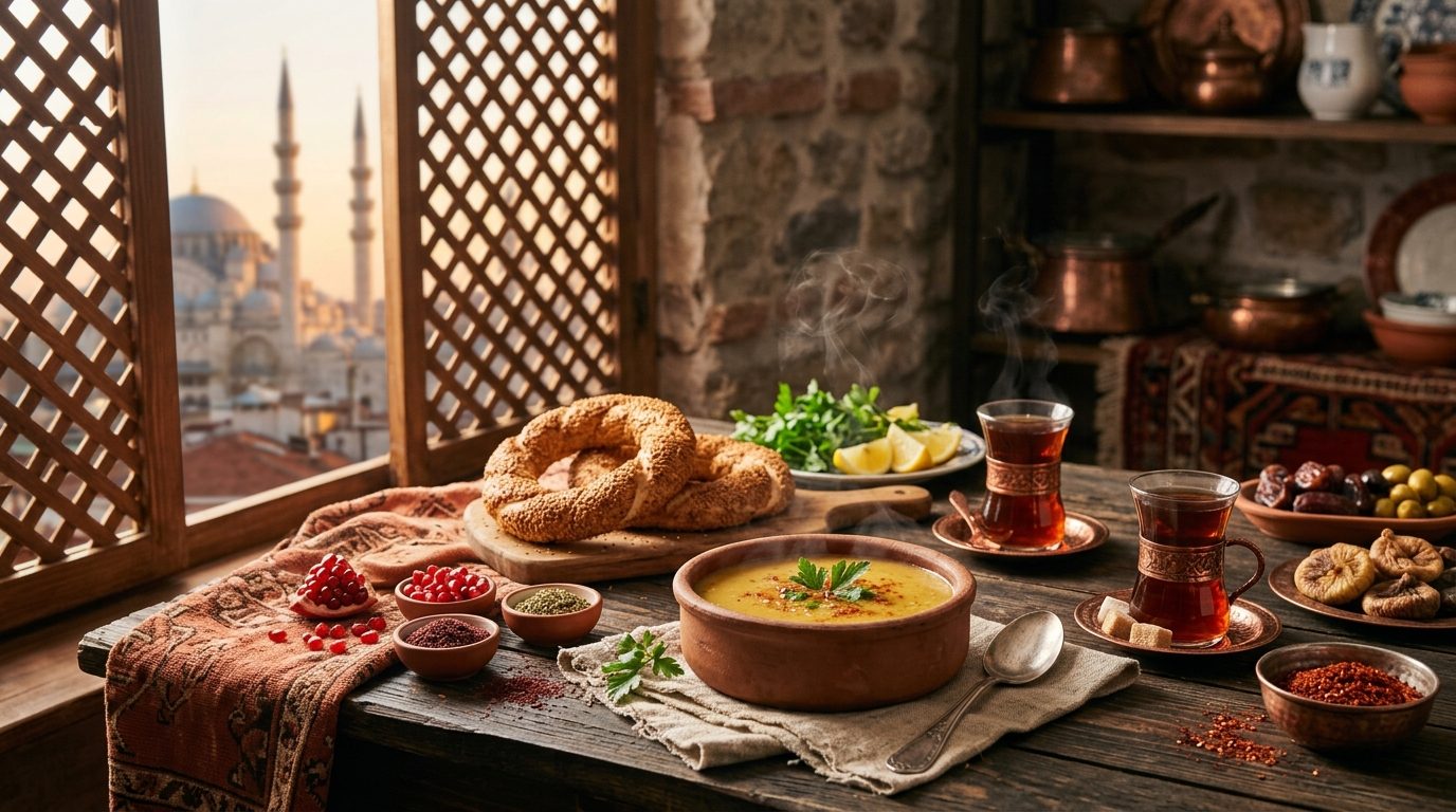 Турецкая кухня — атмосфера Стамбула